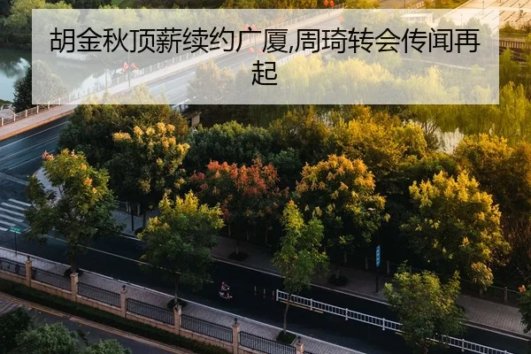 胡金秋顶薪续约广厦,周琦转会传闻再起